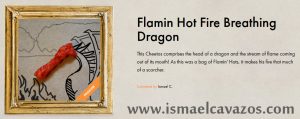 Flamin' Hot Fire Breathing Dragon